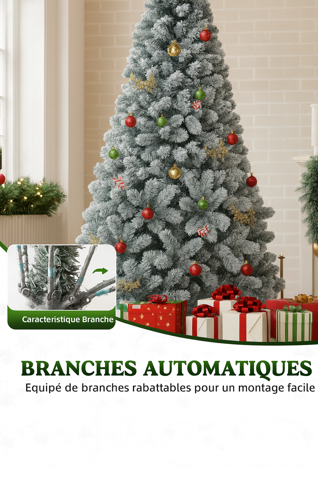 Sapin de Noël Enneigé Premium