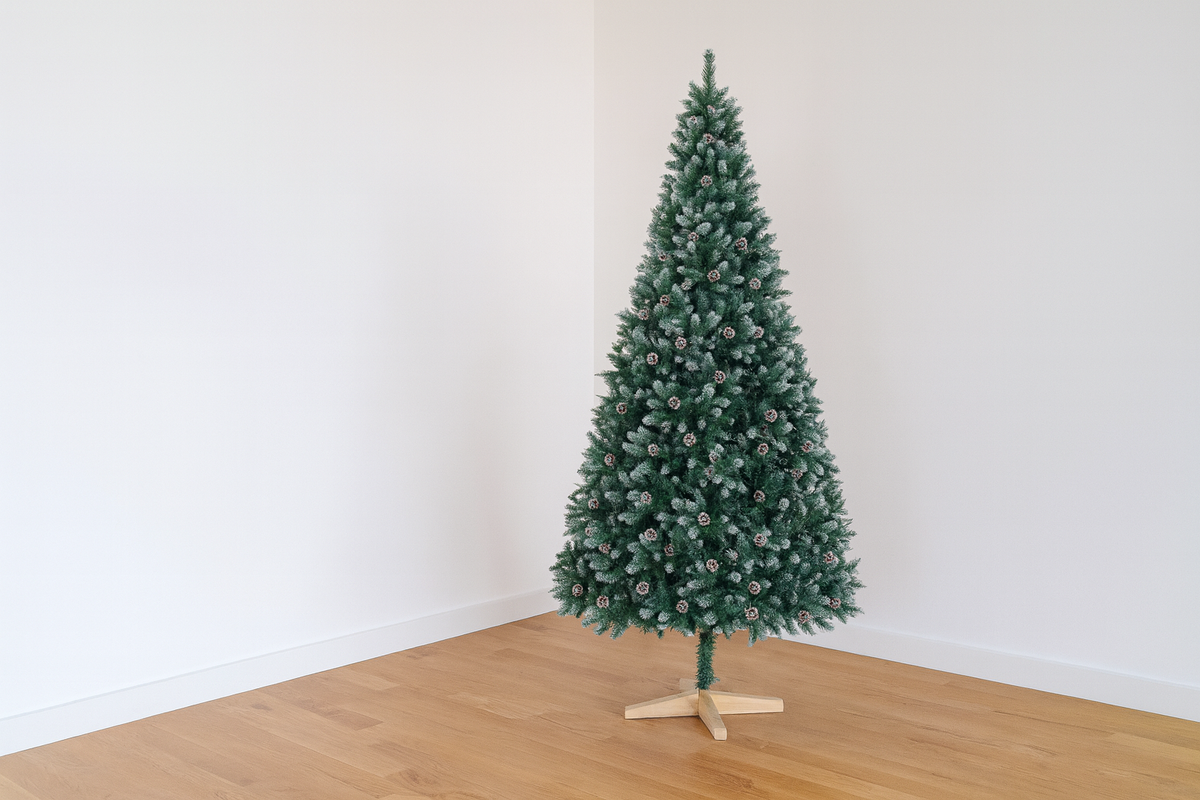 Sapin de Noël Artificiel – Effet Neige Réaliste