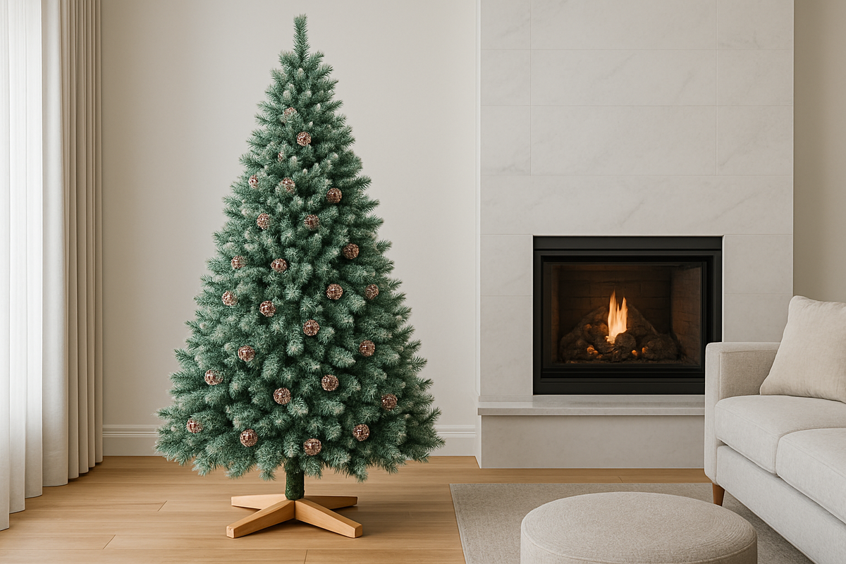 Sapin de Noël Artificiel – Effet Neige Réaliste