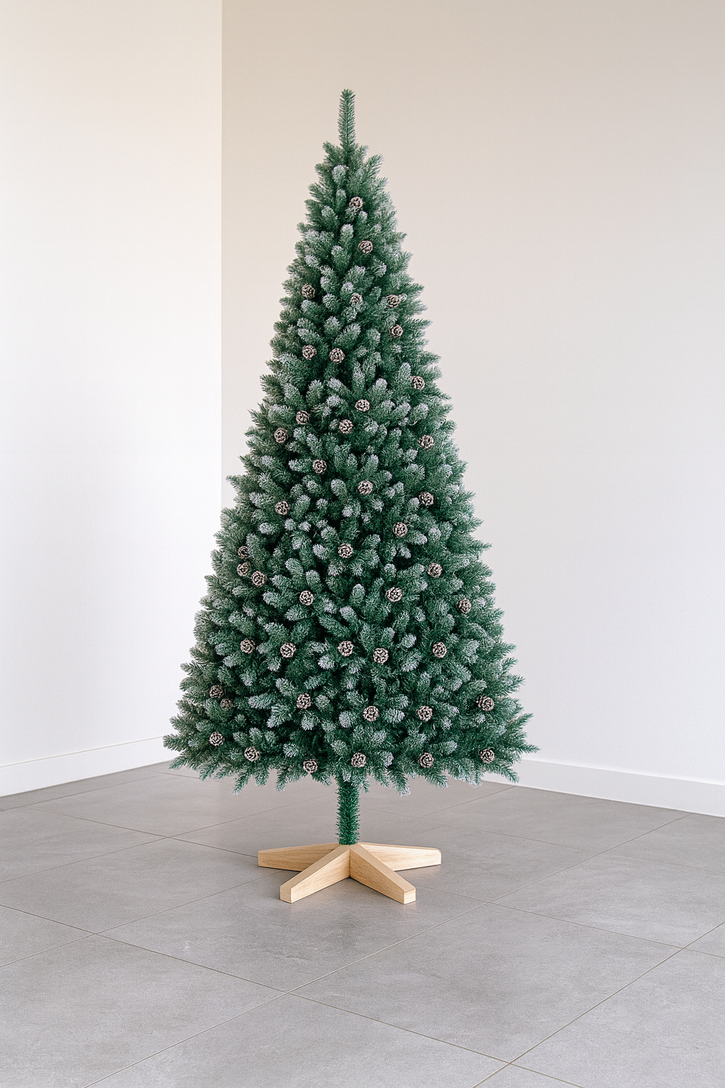 Sapin de Noël Artificiel – Effet Neige Réaliste